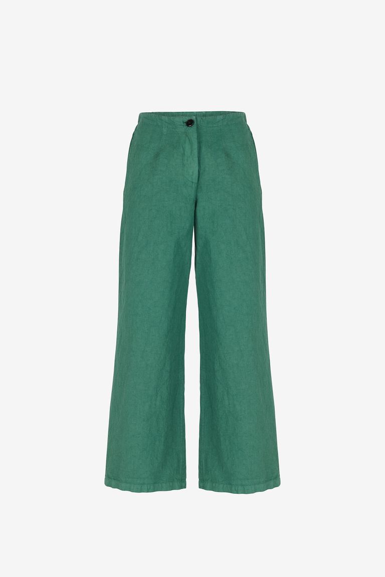 Wide leg trousers